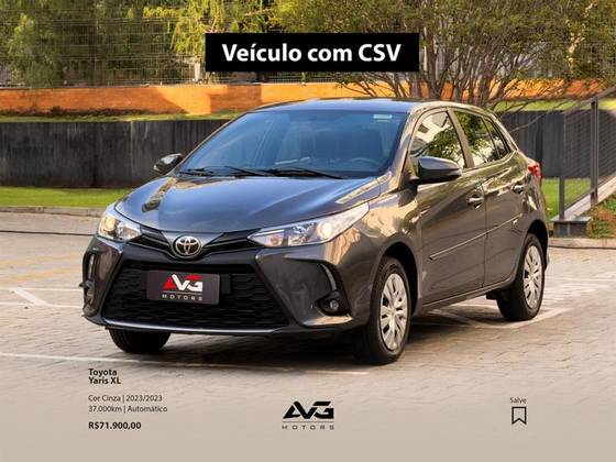 TOYOTA YARIS 1.5 16V FLEX XL MULTIDRIVE TOYOTA YARIS 1.5 16V FLEX XL MULTIDRIVE